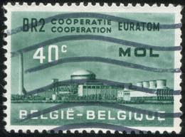 COB 1195-V 4 (o) Point Vert Au-dessus Du O De Euratom - 1961-1990