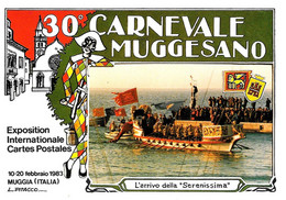 [MD5821] CPM - 30° CARNEVALE MUGGESANO - MUGGIA (TRIESTE) - EDIZIONE LIMITATA E NUMERATA - PERFETTA - Non Viaggiata - Carnaval