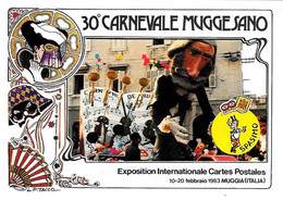 [MD5823] CPM - 30° CARNEVALE MUGGESANO - MUGGIA (TRIESTE) - EDIZIONE LIMITATA E NUMERATA - PERFETTA - Non Viaggiata - Carnevale