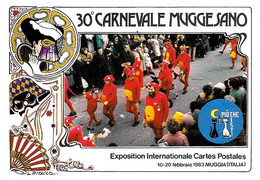 [MD5824] CPM - 30° CARNEVALE MUGGESANO - MUGGIA (TRIESTE) - EDIZIONE LIMITATA E NUMERATA - PERFETTA - Non Viaggiata - Carnevale