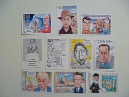 Lot De 10 Cartes Postales Illustrateur Bernard VEYRI / CAHORS Salon Des Collectionneurs / Carte Pirate Dont Dédicaces - Veyri, Bernard