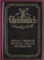 Mini Dictionnaire Publicitaire Scotch Whisky Glenfiddich  Français-Anglais English-French - Alcolici