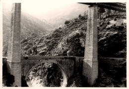 Venaco * Le Viaduc Sur Le Vecchio * Pont Eiffel * Ligne Chemin De Fer Haute Corse 2B * Photo Ancienne - Sonstige & Ohne Zuordnung