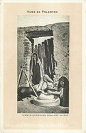 10708"VUES DE PALESTINE-FEMMES SYRIENNES MOULANT LE BLÉ-EDITION DE LA CHOCOLATERIE D'AGUEBELLE"-VERA FOTO-CART NON SPED - Palestine