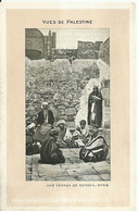 10709"VUES DE PALESTINE-UNE SÉANCE DE CONSEIL-SYRIE-EDITION DE LA CHOCOLATERIE D'AGUEBELLE"-VERA FOTO-CART NON SPED - Palestine