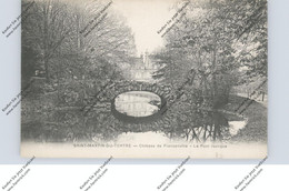 F 95270 SAINT-MARTIN-DU-TERTRE, Chateau De Fraconville, Le Pont Rustique, 1911 - Saint-Martin-du-Tertre