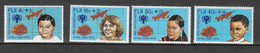 Fidji N°401 à 404**  Sujets Divers - Fidji (1970-...)