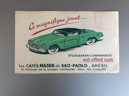 BUVARD De Collection CAFE MASDA De SAO POLO - Café & Thé