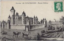 19  Pompadour  Ancien Chateau - Andere Gemeenten