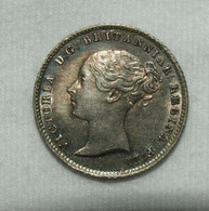Silber/Silver Großbritannien/Great Britain Victoria Young Head, 1840, 4 Pence Funz/AU 58 - Otros & Sin Clasificación