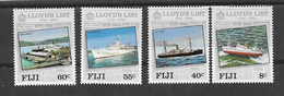 Fidji N° 498 à 501** Liste De La Lloyd - Fidji (1970-...)