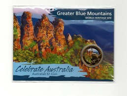 AUSTRALIE DOLLAR 2010 BU MULTICOLOUR GREATER BLUE MOUNTAINS TREE FROG BOOM KIKKER - Dollar