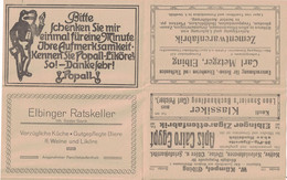 Entier Postal D'Allemagne Avec Publicités, Grenouille Electricité Café Tabac Ciment Textile Brasserie Moulin Scierie - Ranas