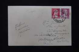 TURQUIE - Affranchissement De Istanbul Sur Carte Postale Pour La France En 1954 - L 78941 - Lettres & Documents