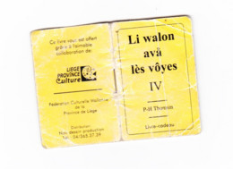 Petit Lexique De 15 Pages D'expressions -  Wallon Liégeois - Français De P-H Thomsin - Práctico