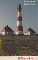 Germany, DE-A 23/94, Direktion Kiel (Leuchtturm Westerhever), Lighthouse, 2 Scans . - Fari