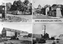 DC564 - Ak Grevesmühlen U.a. Busbahnhof - Grevesmühlen