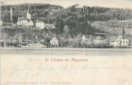 AK OLD POSTCARD AUSTRIA - CARINZIA - ST. THOMAS BEI KLAGENFURT - VIAGGIATA 20.08.1900 -  D45 - Klagenfurt
