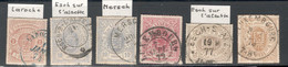 Luxemburg Yvert/Prifix 16/19 Oblitérations! TB Sans Dèfaut (numéro Du Lot 642BL) - 1859-1880 Wappen & Heraldik