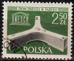 1958 Niederlassung Der UNESCO In Paris Mi 1075 / Fi  930 / Sc 828 / YT 949 Gestempelt / Oblitéré / Used - Used Stamps