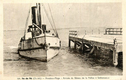 Rivedoux Plage * Ile De Ré * Arrivée Du Bateau De La Pallice à Sablanceaux - Ile De Ré