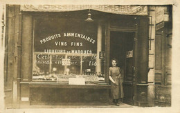 Commerce Magasin * Carte Photo * Devanture ALIMENTATION GENERALE Vins Fins Liqueurs * à Situer ! - Winkels