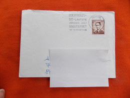 Omslag Belgie 1972 Duidelijke Stempel Van Veurne En Reclame Stempel Van De Boetprocessie - Avviso Cambiamento Indirizzo