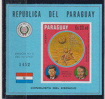 PARAGUAY     1970     BF  N°  99   ( Neufs Sans Charniere)    COTE   20 € 00 - Paraguay