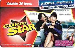 @+  Carte VIDEO FUTUR STAR - Décalage Horaire - Video Futur