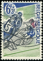 COB 1258-V  3 (o) Ligne Bleue Dans La Marge De Gauche - 1961-1990