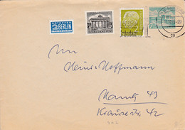 Berlin, PU 003 A1/001,  Blanco - Enveloppes Privées - Oblitérées