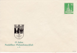 Berlin, PU 016 B2/002b,  Neukölner Philatelisten-Klub - Privé Briefomslagen - Ongebruikt