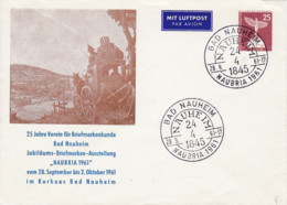 Berlin, PU 019 D2 001,  NAUBRIA 1961, Bad Nauheim - Privé Briefomslagen - Gebruikt