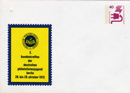 Berlin, PU 057 D2/002, Philatelistenjugend Berlin - Private Covers - Mint