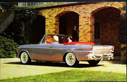 ► STUDEBAKER LARK Convertible 1962   Couple Femmes Women   - Automobile Publicity    (Litho In U.S.A.) Roadside - American Roadside