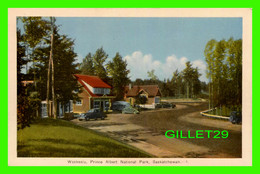 WASKESIU, SASKATCHEWAN - PRINCE ALBERT NATIONAL PARK - PECO - ANIMATED WITH OLD CARS - - Other & Unclassified