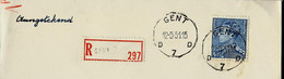 Doc. De GENT - D 7 D - Du 12/05/51 En Rec. ( E ) - Correo Rural