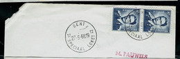 Doc. De GENT - 12 - SPECIAAL LOKET  Du 27/05/68 En Rec. ( E ) - Rural Post