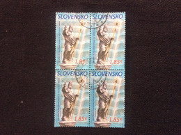 2020 Bloc De 4 Oblitéré 150 Ans De Association Catholique Saint Adalbert à Trnava - Used Stamps