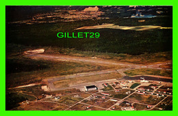 PRINCE GEORGE, BC - AERIAL VIEW OF PRINCE GEORGE AIRPORT - EKTACHROME - - Prince George