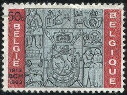 COB 1271-V  2 (o) Décalage De La Couleur Rouge-brun - 1961-1990