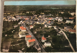 23  Châtelus Malvaleix 1956 Vue Du Ciel Rue Principale Maisons Jardins - Chatelus Malvaleix