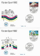 Germany / Berlin - Mi-Nr 664/665 FDC (f681)- - 1981-1990