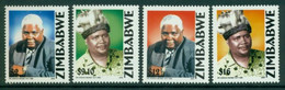ZIMBABWE 2000 Mi 679-82** 1st Anniversary Of The Death Of Joshua Nkomo, Politician [DP1248] - Autres