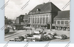 4700 HAMM, Bahnhof, 1960, LLOYD, VOLKSWAGEN, RENAULT, OPEL - Hamm