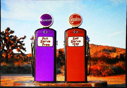 ► AUTOMOBILE  - SERVICE STATION  - Publicité Lancement YAHOO ! (France) 2000 - Rutas Americanas