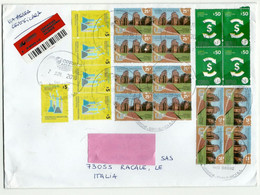 ARGENTINA POSTAL HISTORY CORREO REGISTRADO POR ITALIA ITALY 2016 BAHIA BLANCA - Lettres & Documents