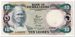 SIERRA LEONE,10 LEONES,1984,P.8c,XF+ - Sierra Leona