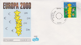 Enveloppe  FDC  1er  Jour   ALLEMAGNE    EUROPA    2000 - 2000