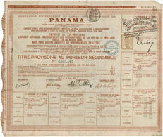 Compagnie Universelle Du Canal Interocéanique De Panama - Navy